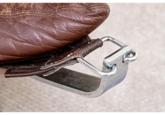 Mid-century Leather Chrome Chair By Sigurd Ressell