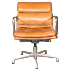 Mid-Century Leather Desk Chair