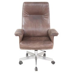 Mid Century Leather Executive Office Chair DS 35 De Sede