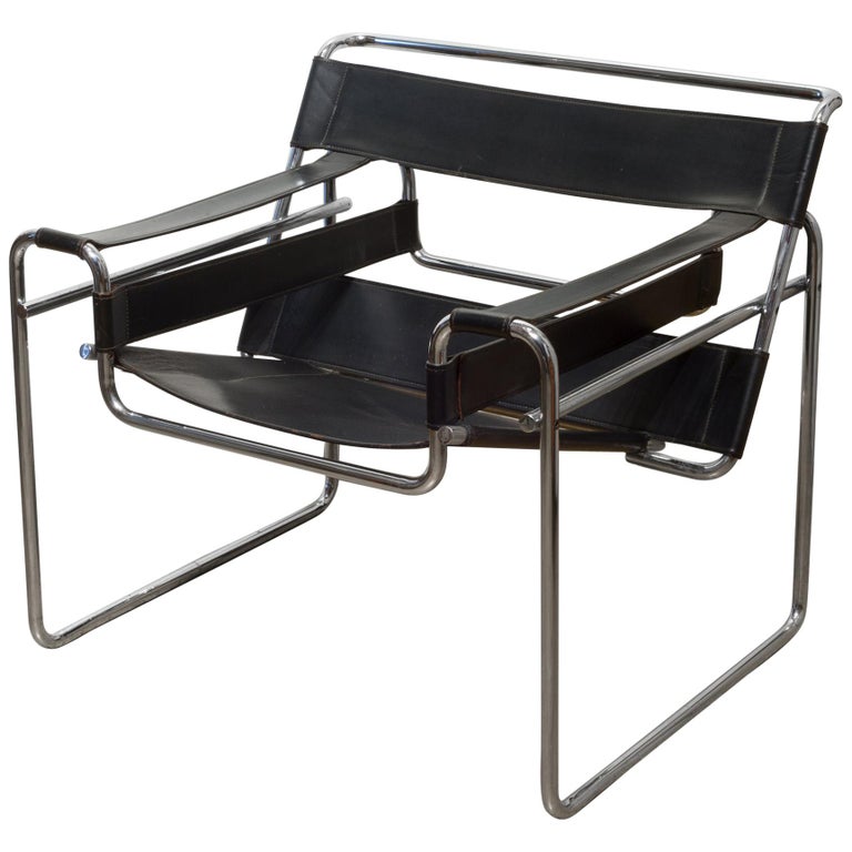 Midcentury Leather Marcel Wander For Knoll Wassily Chair Circa 1950 1960 At 1stdibs Midcentury Leather Marcel Wander For Knoll Wassily Chair Circa 1950 1960 At 1stdibs