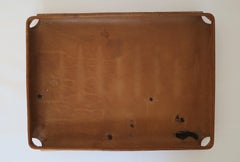Mid-Century Leather Tray by Carl Auböck