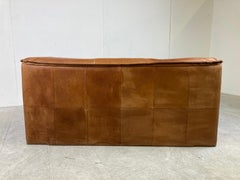Midcentury Leather Two Seater Sofa, 1960s