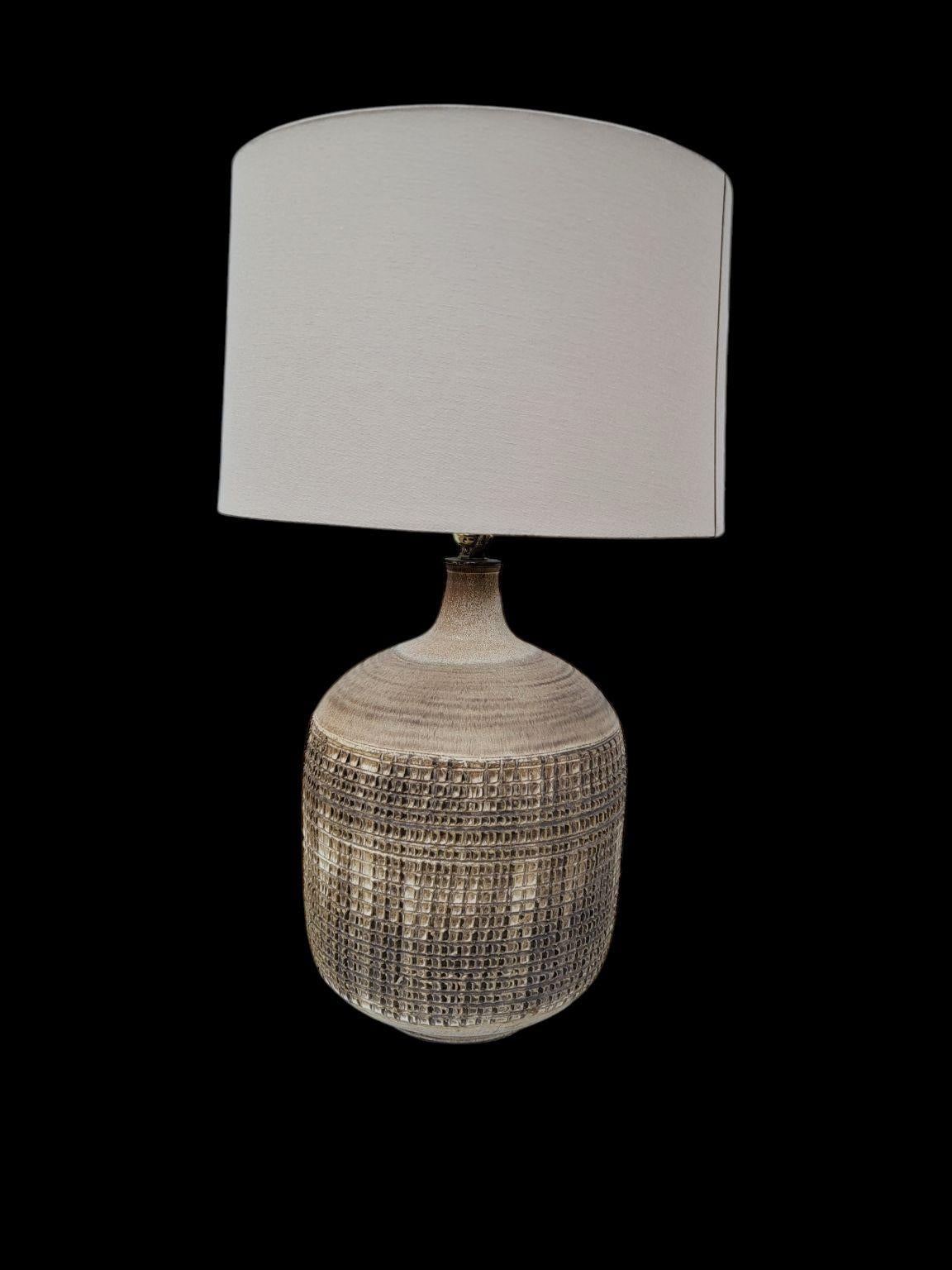 Lampe en poterie Lee Rosen pour Design Technics, années 1960 Bon état - En vente à Bernville, PA