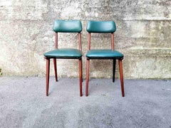 Lella-Stühle aus der Mitte des Jahrhunderts, entworfen von Ezio Longhi für Elam Milano, Italien 50er Jahre