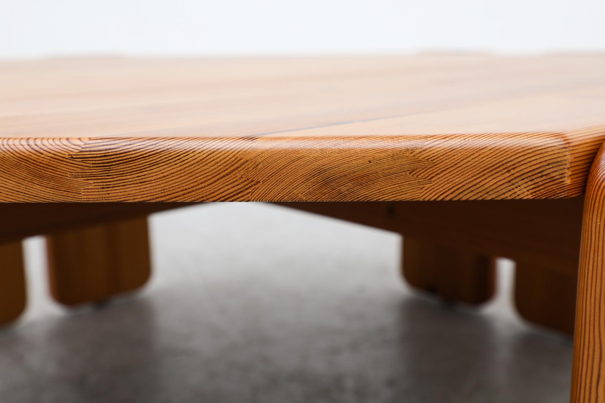 Mid-Century Leolux Pine Coffee Table 6