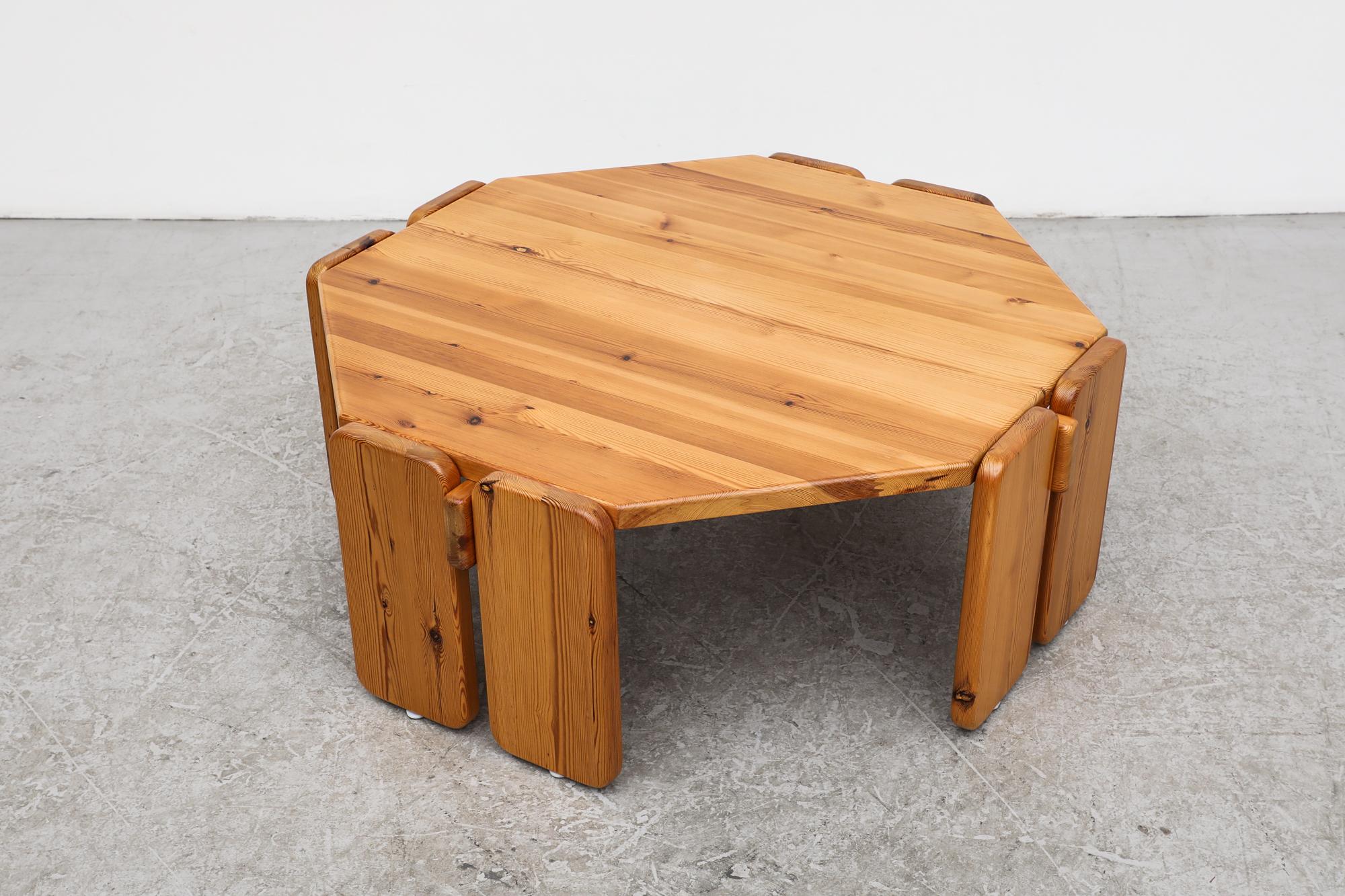 Mid-Century Leolux Pine Coffee Table 11