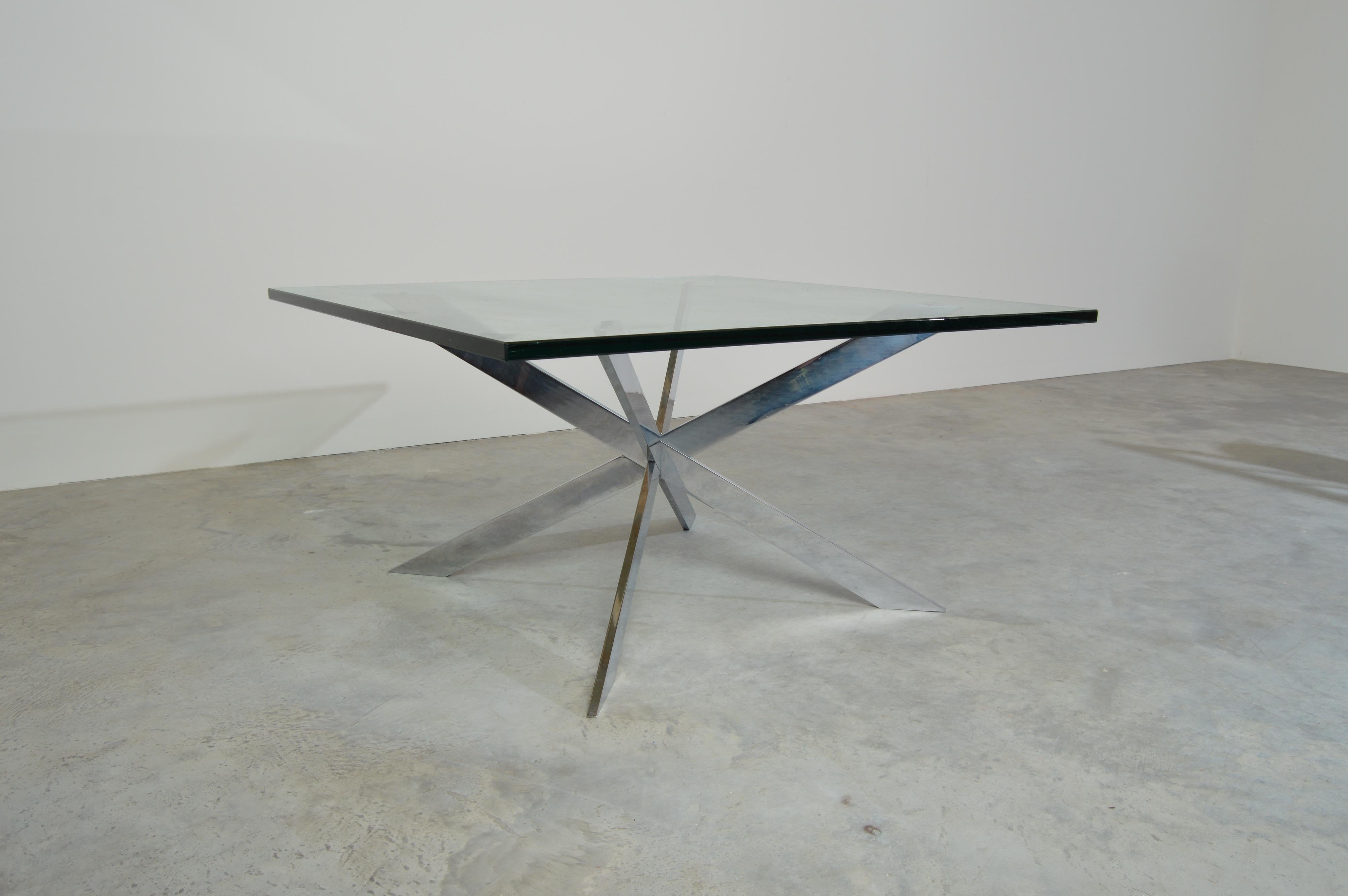 American Midcentury Leon Rosen for Pace Collection Starburst Form Cocktail Table