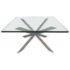 Midcentury Leon Rosen for Pace Collection Starburst Form Cocktail Table