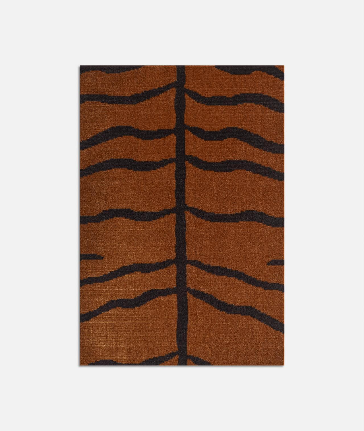 Mid Century Leontigre Jacquard Armchair, GFM 142, Edmund Homa, Europe, 1960s For Sale 6