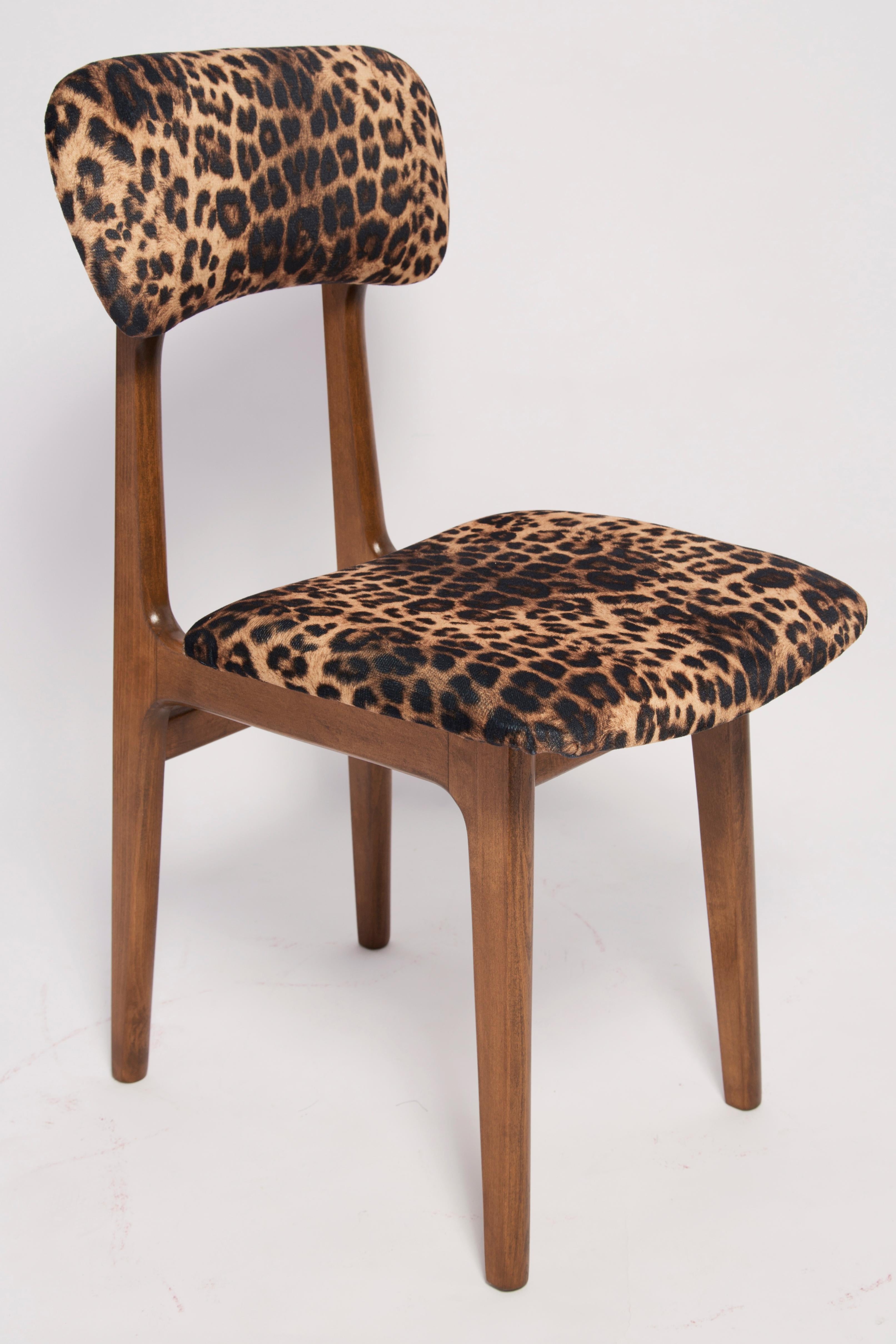 vintage leopard chair