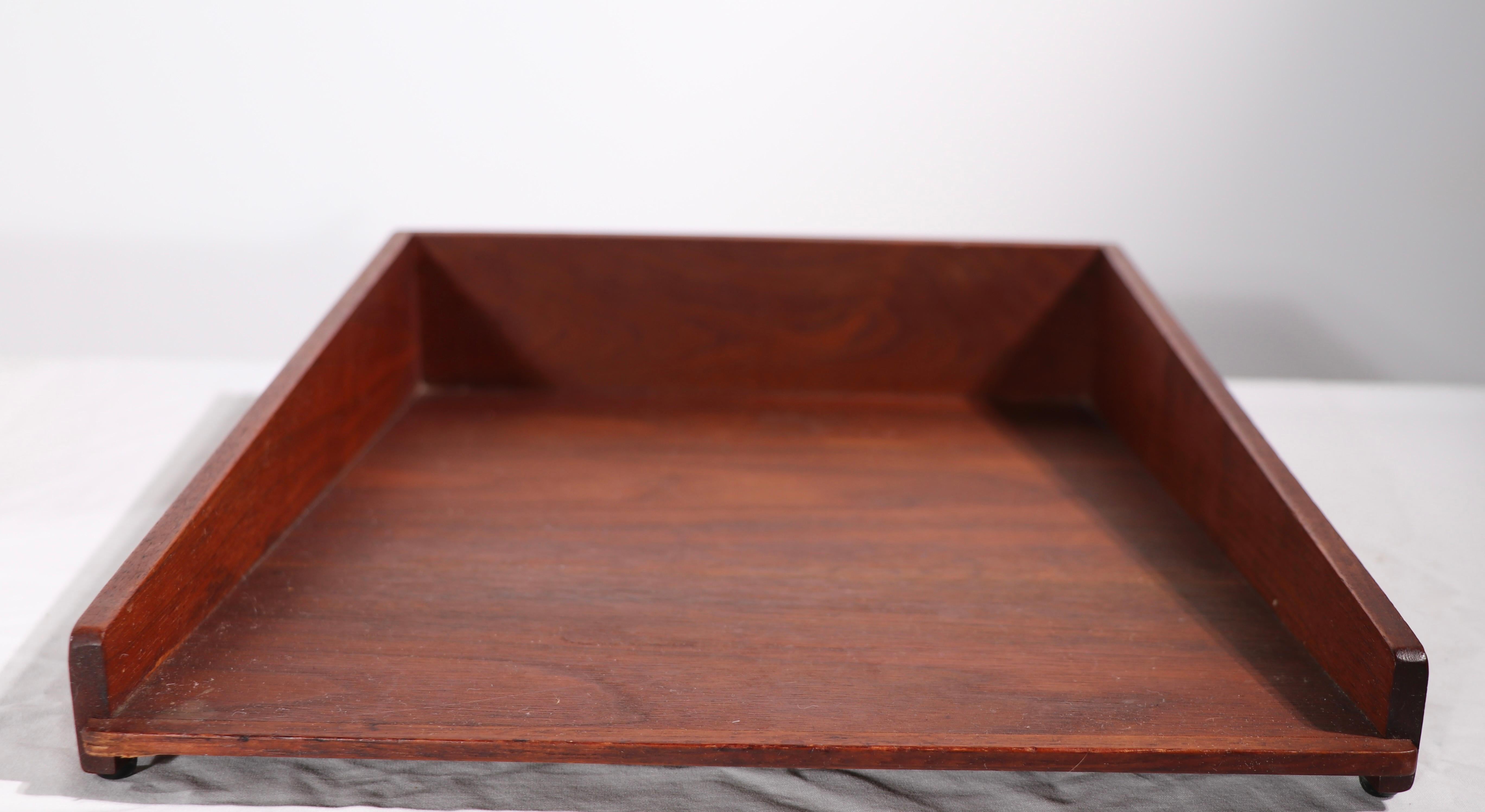 American Mid Century Letter Tray by Risom