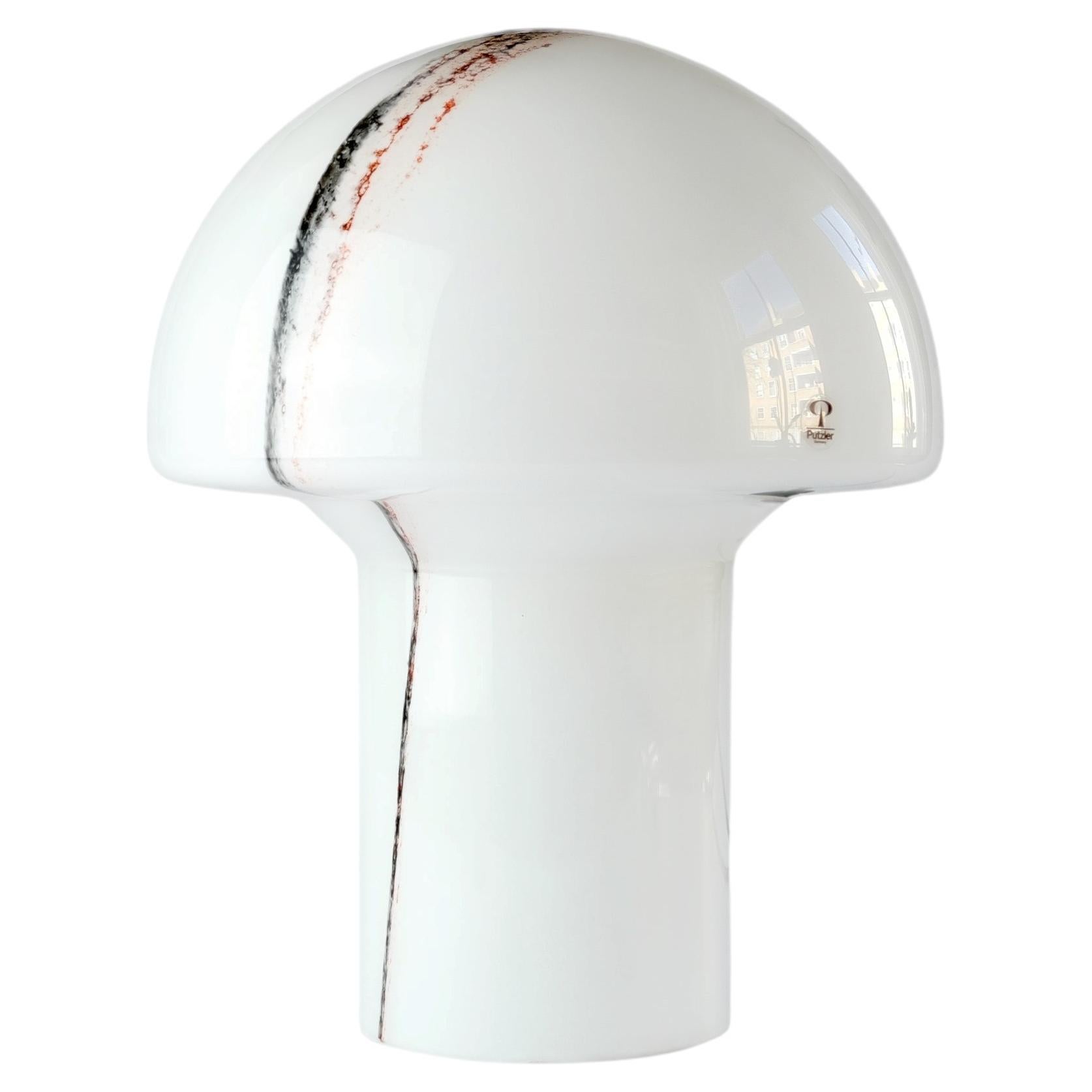 Mid-Century "Lido" Glass Table Lamp By Peill & Putzler, Germany c.1970s