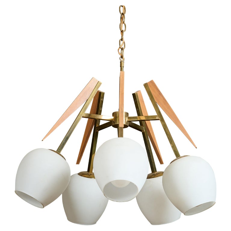 Midcentury Light Fixture For Sale at 1stDibs