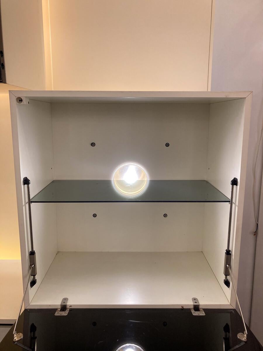 Mid-Century Lighting Wall Unit by Roberto Monsani for Acerbis, 1970s For Sale 9