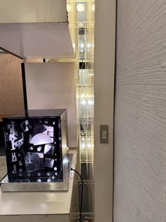 Mid-Century Lighting Wall Unit by Roberto Monsani for Acerbis, 1970s