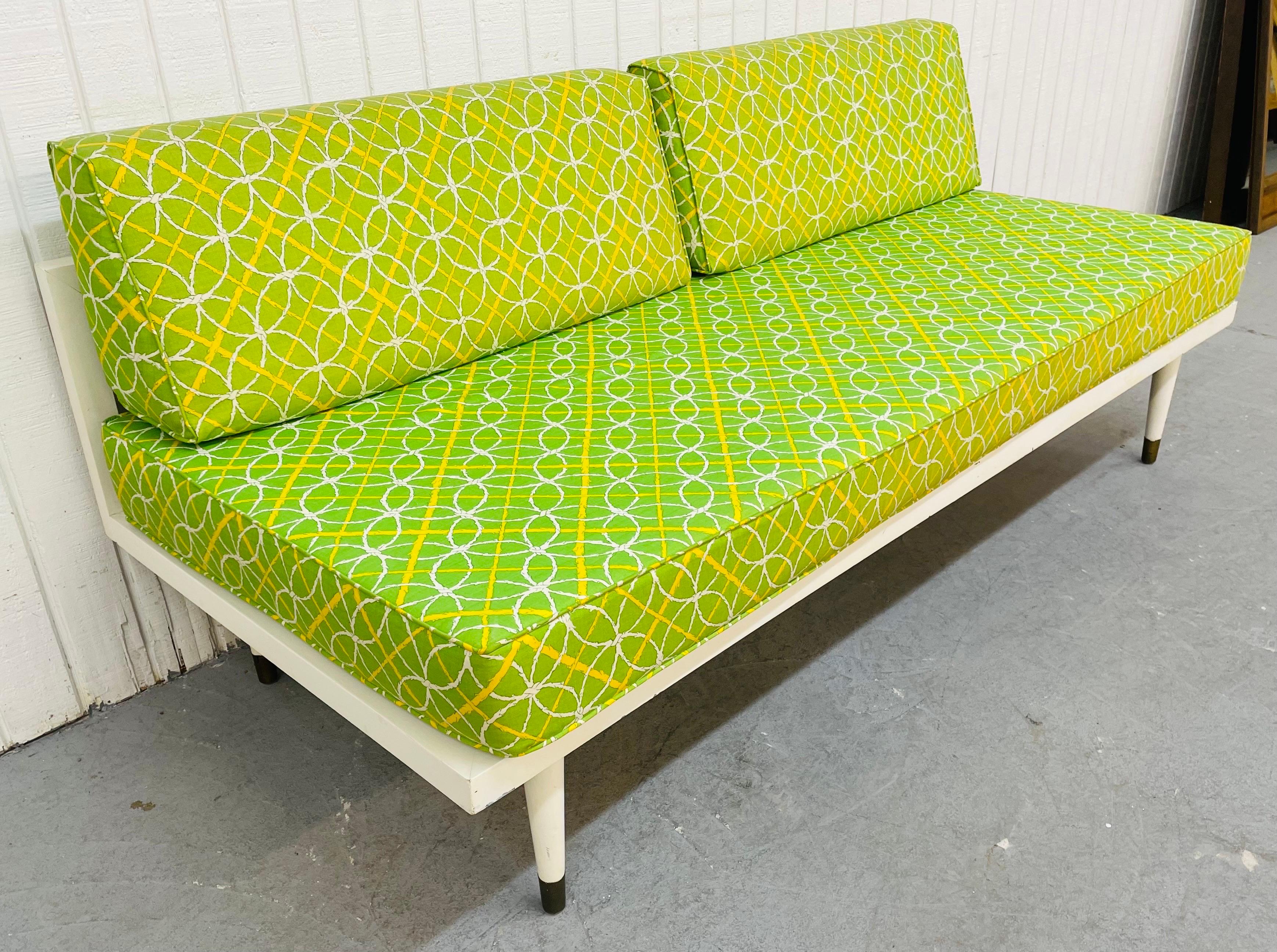 Mid-Century Modern Mid-Century, Lime Green Day Bed