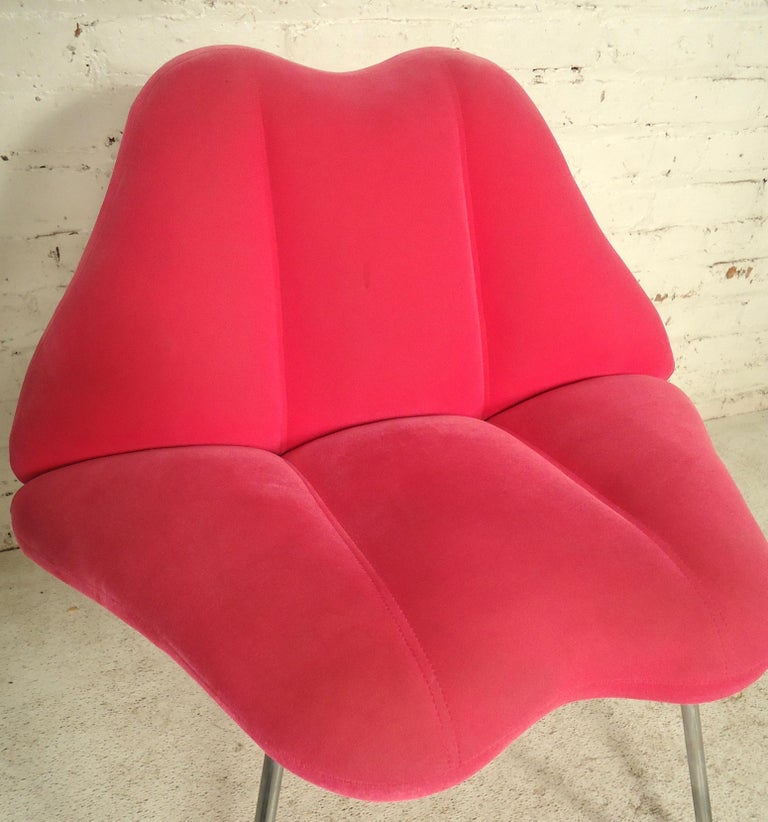 Midcentury "Lips" Chair For Sale at 1stDibs lip chairs, lips chair