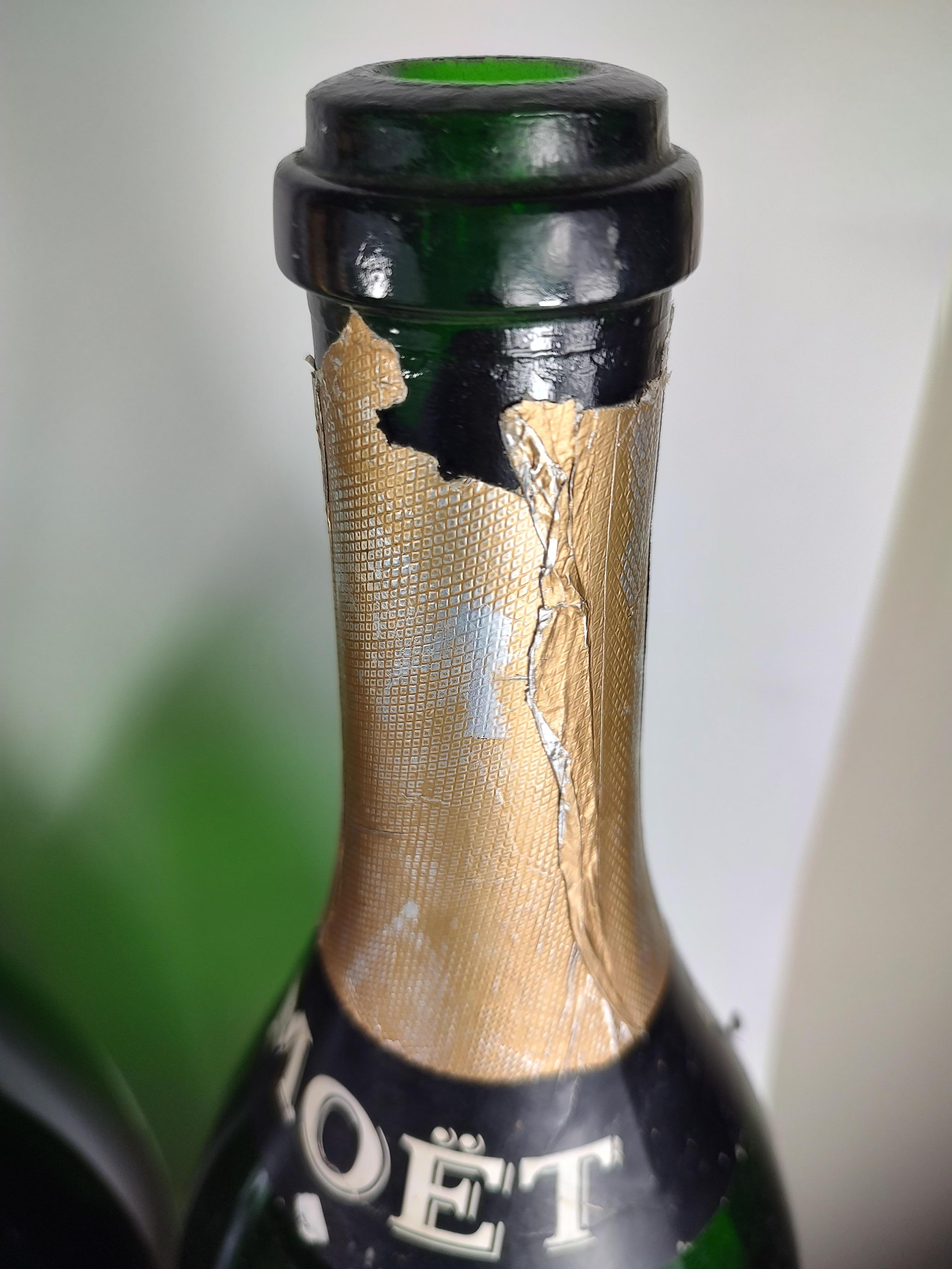 Italian Mid Century Liquor Champagne Store Display Bottles C1960 For Sale