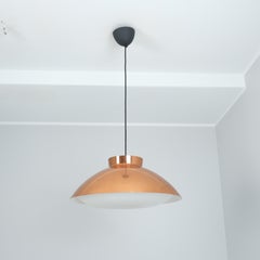 Mid-Century Lisa Johansson-Papé Copper Ceiling Light model 61-368, Orno 1950s