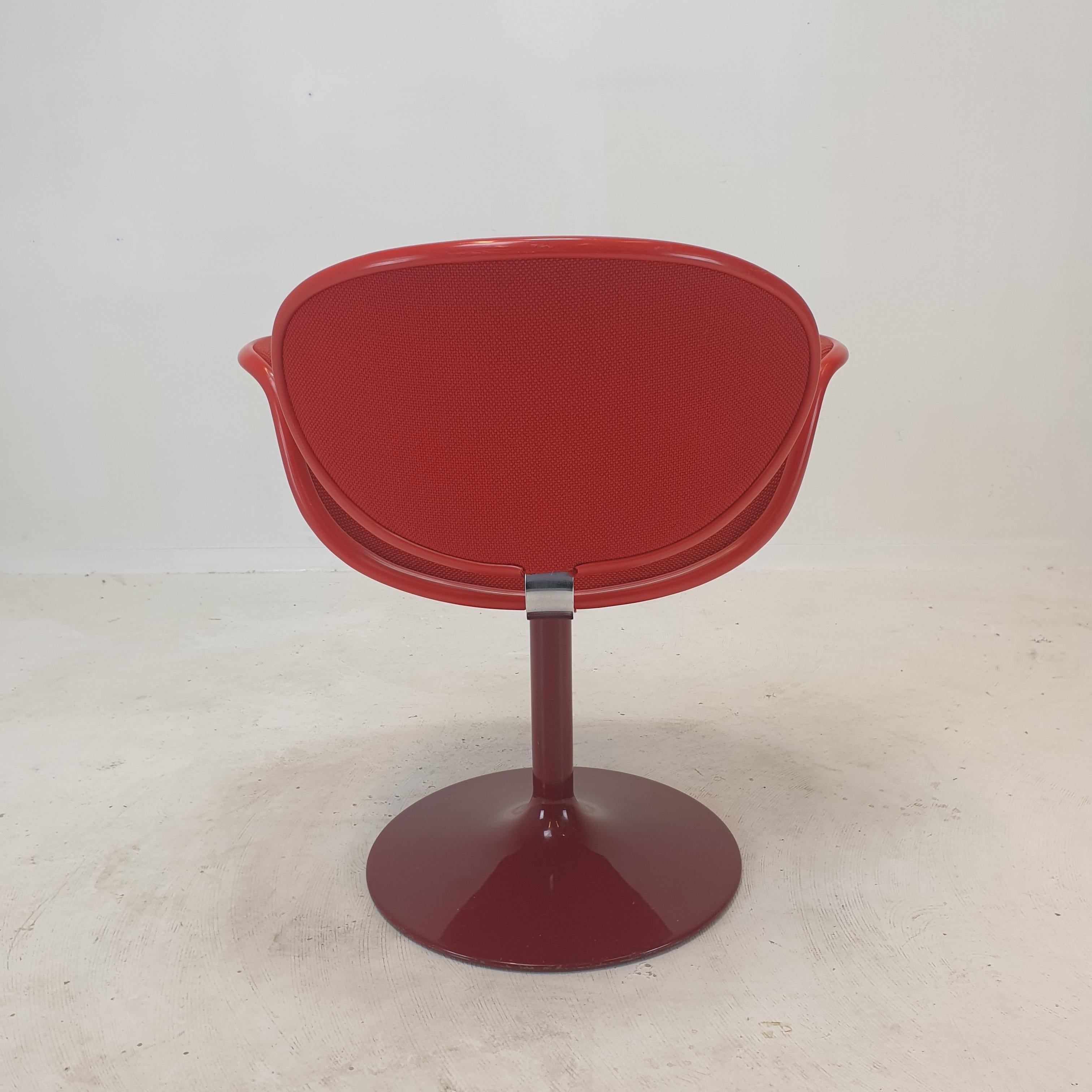 Steel Mid Century Little Tulip Armchair by Pierre Paulin for Artifort, 1960s For Sale