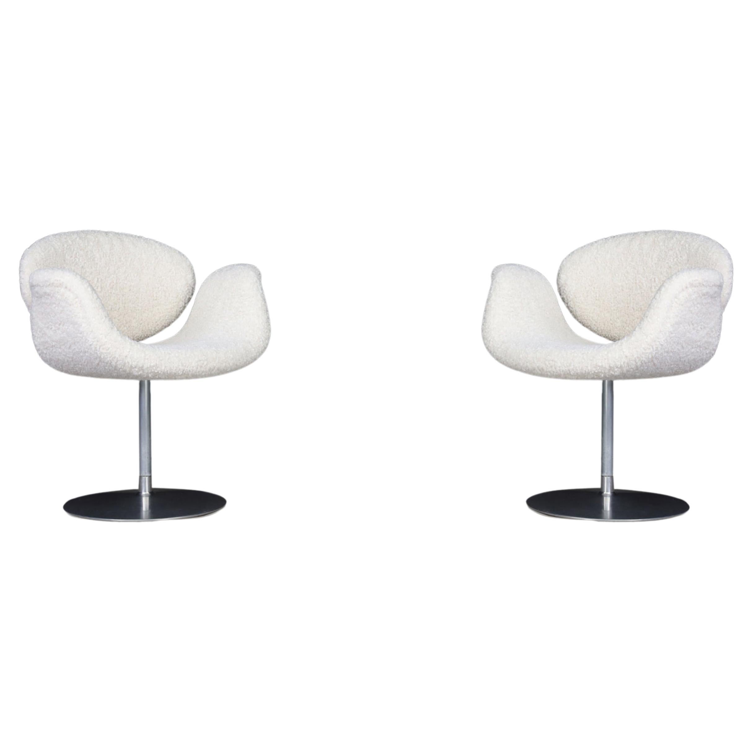 Mid-Century Little Tulip Armchairs by Pierre Paulin for Artifort, 1980s   For Sale