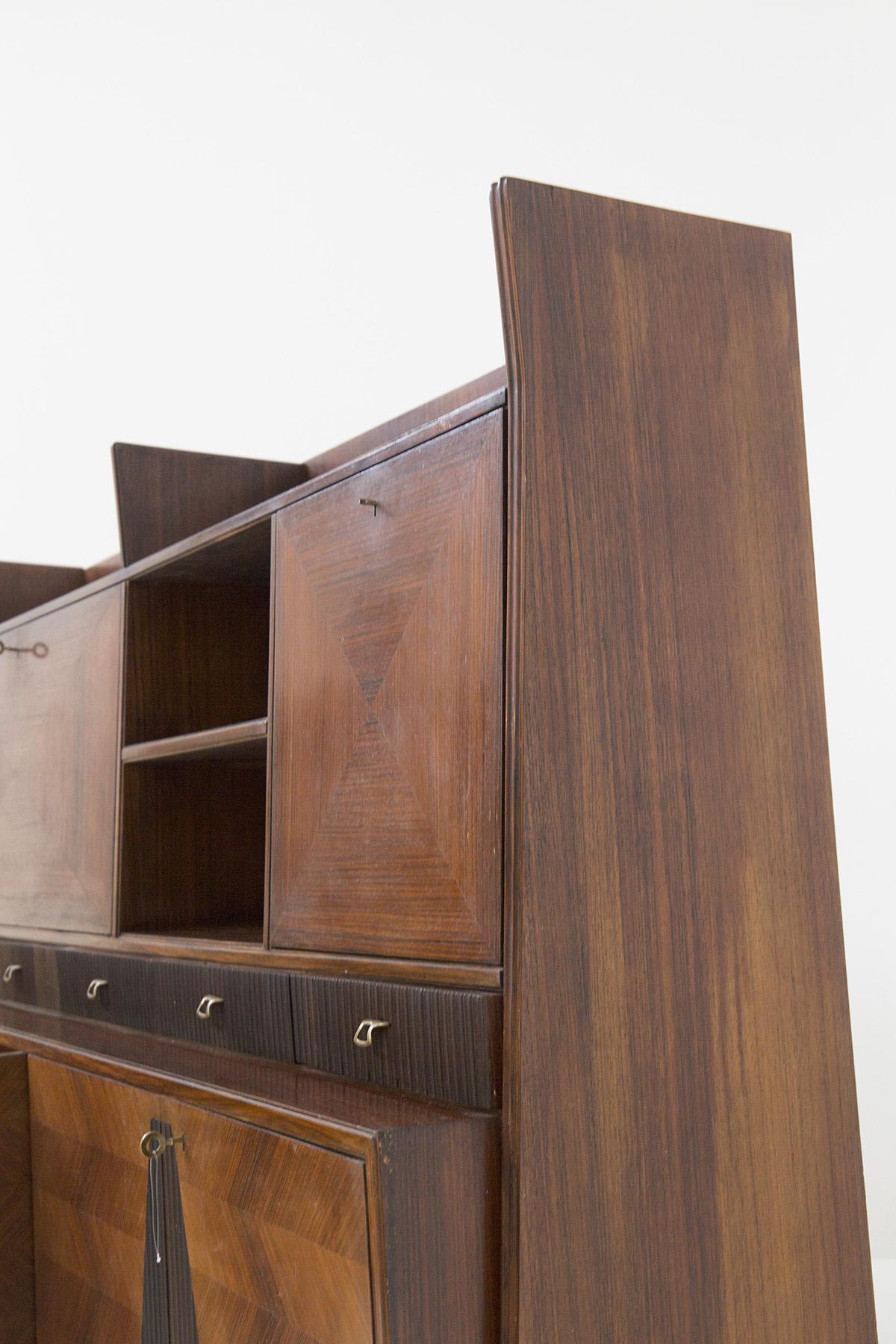Mid-Century Living Room Cabinet by Permanente Mobili Cantù For Sale 6