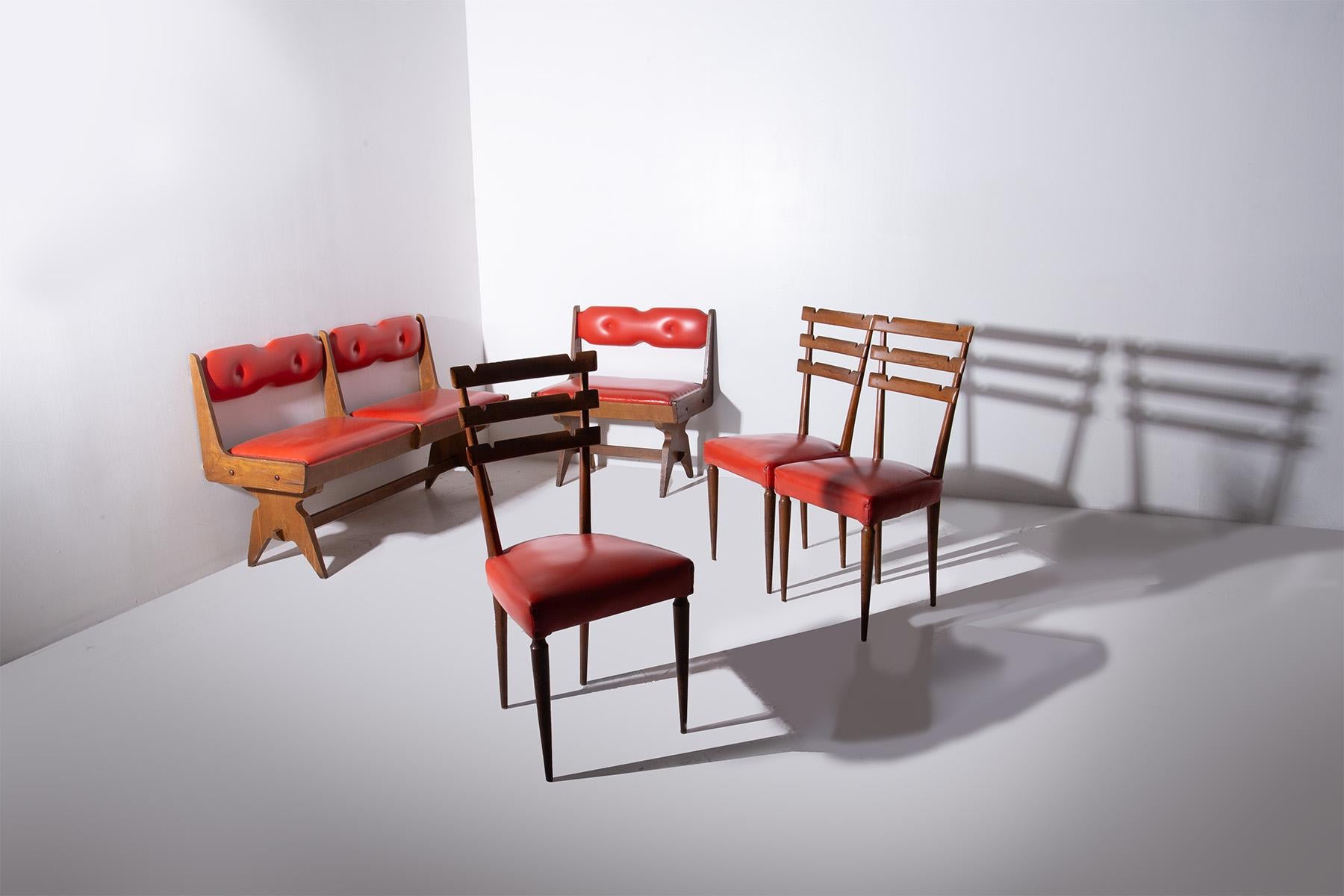 Mid-20th Century Italian Mid-Century Living Room Set in vendita
