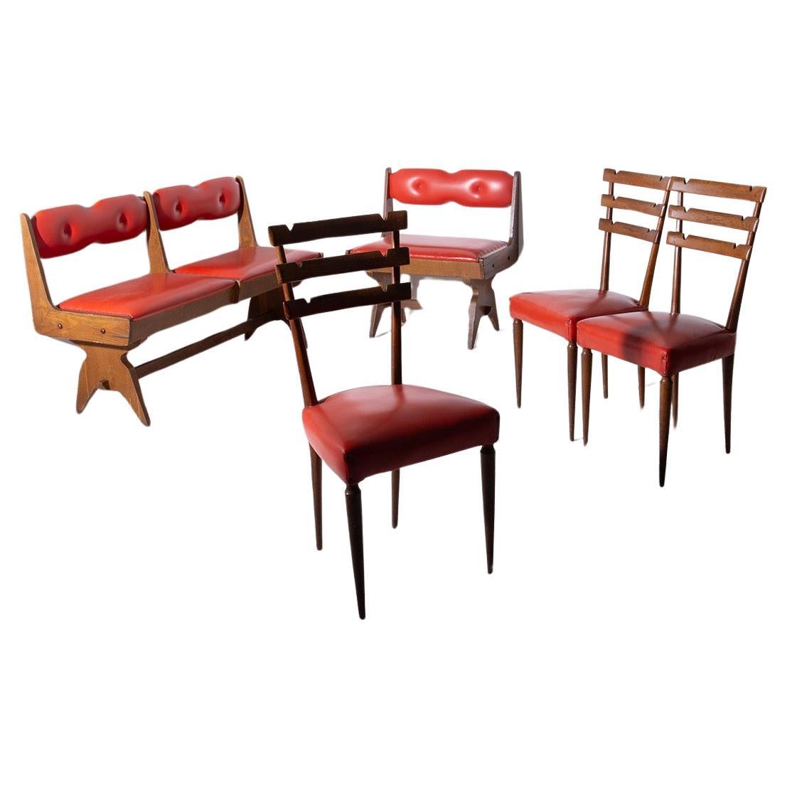 Italian Mid-Century Living Room Set
