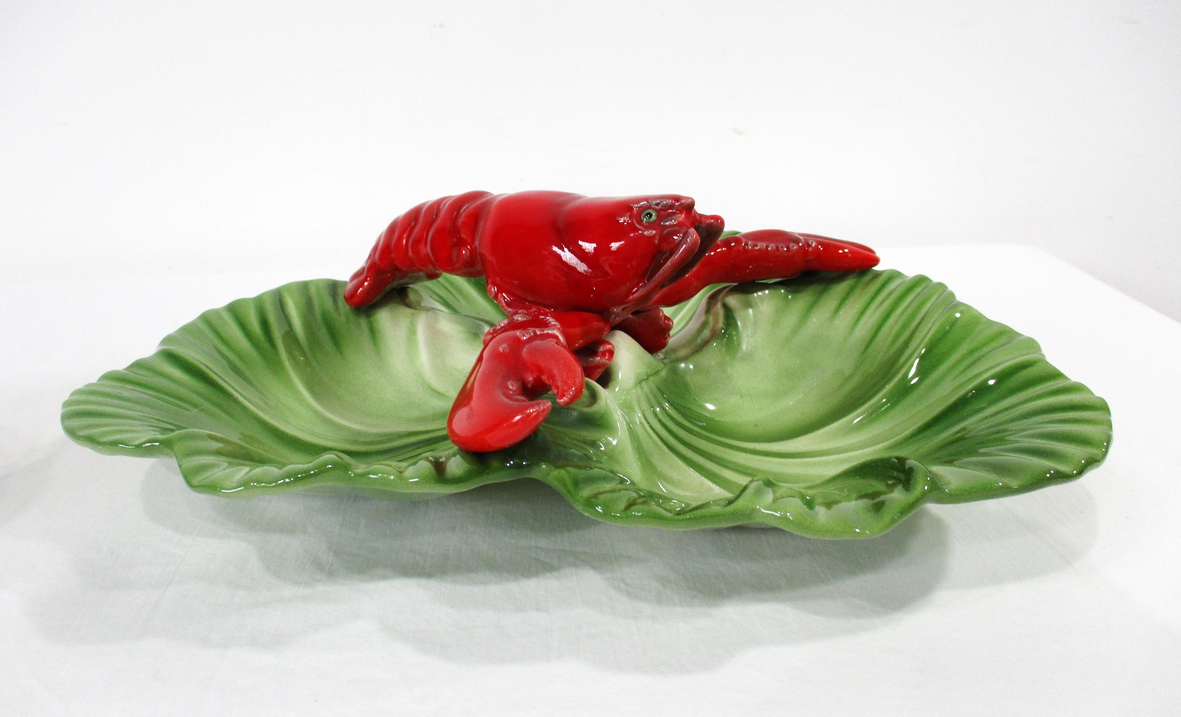 Bols à sauce pour fruits de mer à homard Brad Keeler des années 1950  California Pottery en vente 5