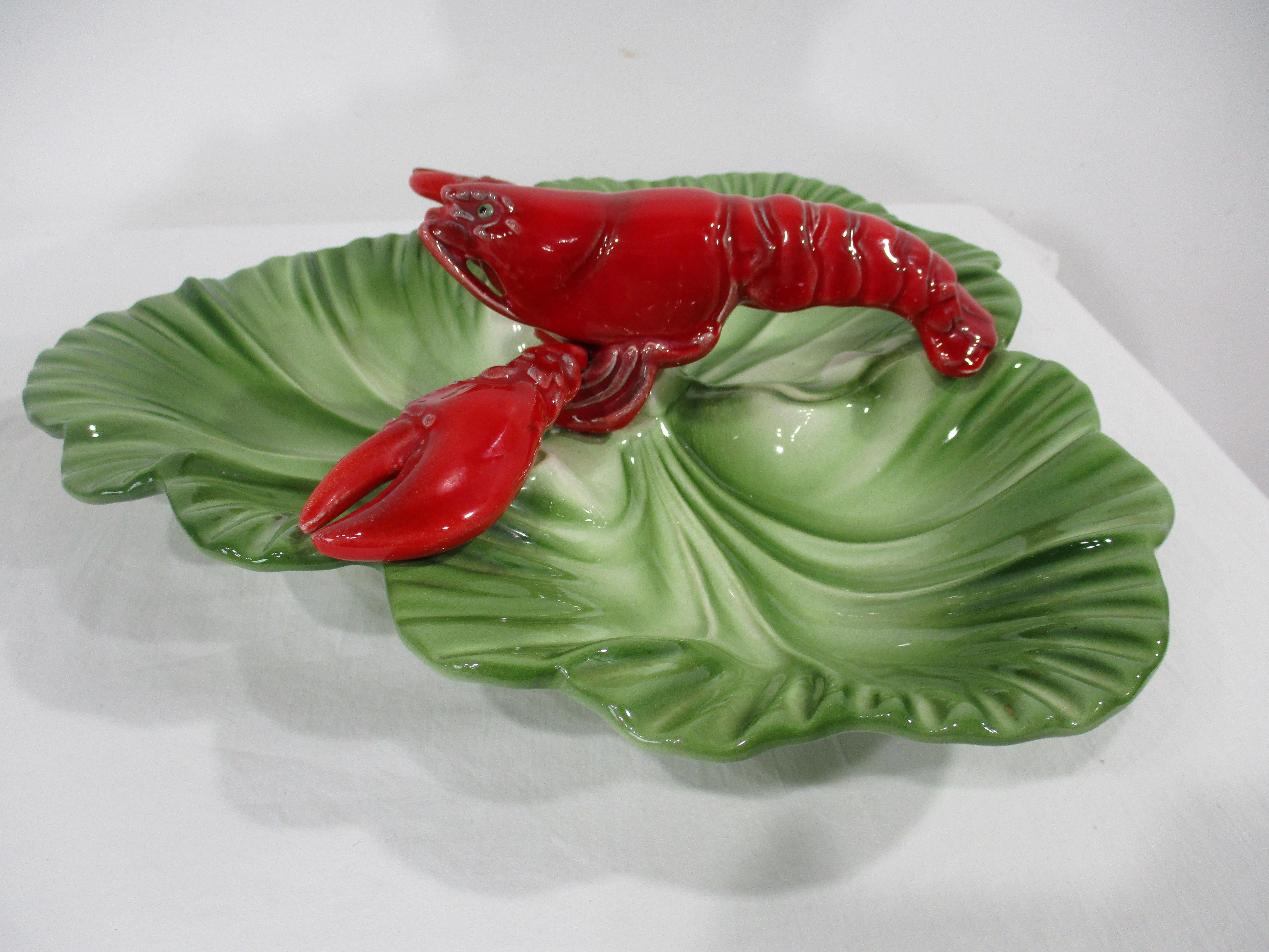 Bols à sauce pour fruits de mer à homard Brad Keeler des années 1950  California Pottery Bon état - En vente à Cincinnati, OH