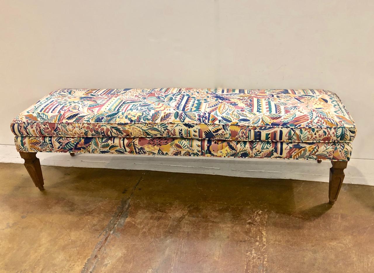 Mid-Century Modern Mid-Century Long Bench