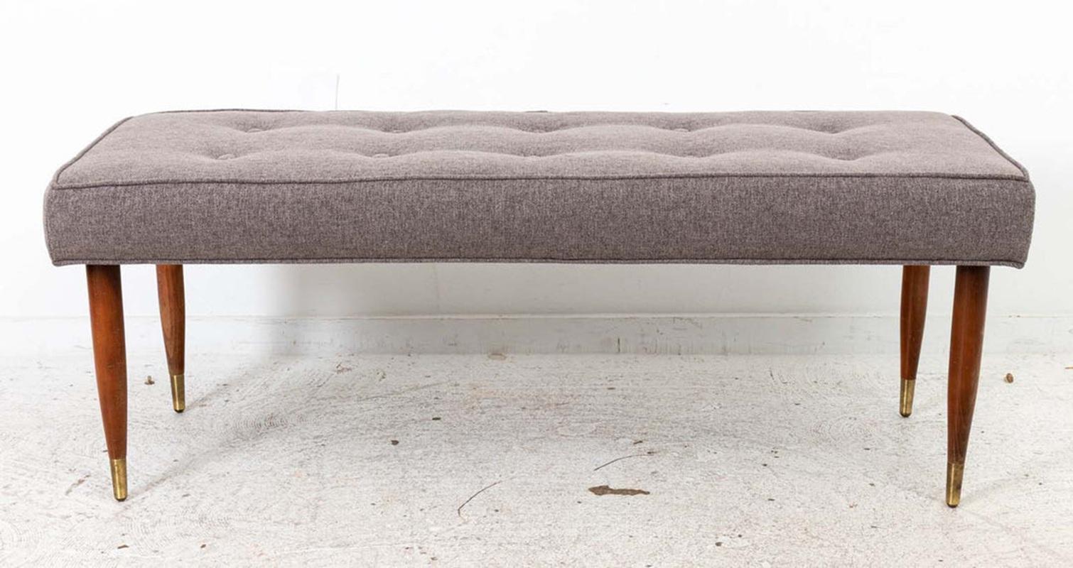 Tissu d'ameublement Banc Long Mid Century en vente