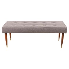 Mid Century Long Bench