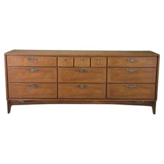 Used Mid-Century Long Dresser by Red Lion Furniture