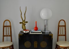 Midcentury Long Neck Ceramic Vase