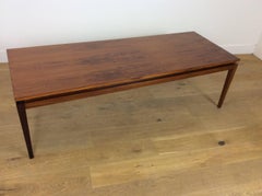 Midcentury Long Rosewood Table