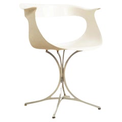 Midcentury 'Lotus' armchair in Fiberglass by Erwine and Estelle Laverne