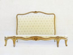 Mid Century Louis XV Revival Bed c1950s Paris