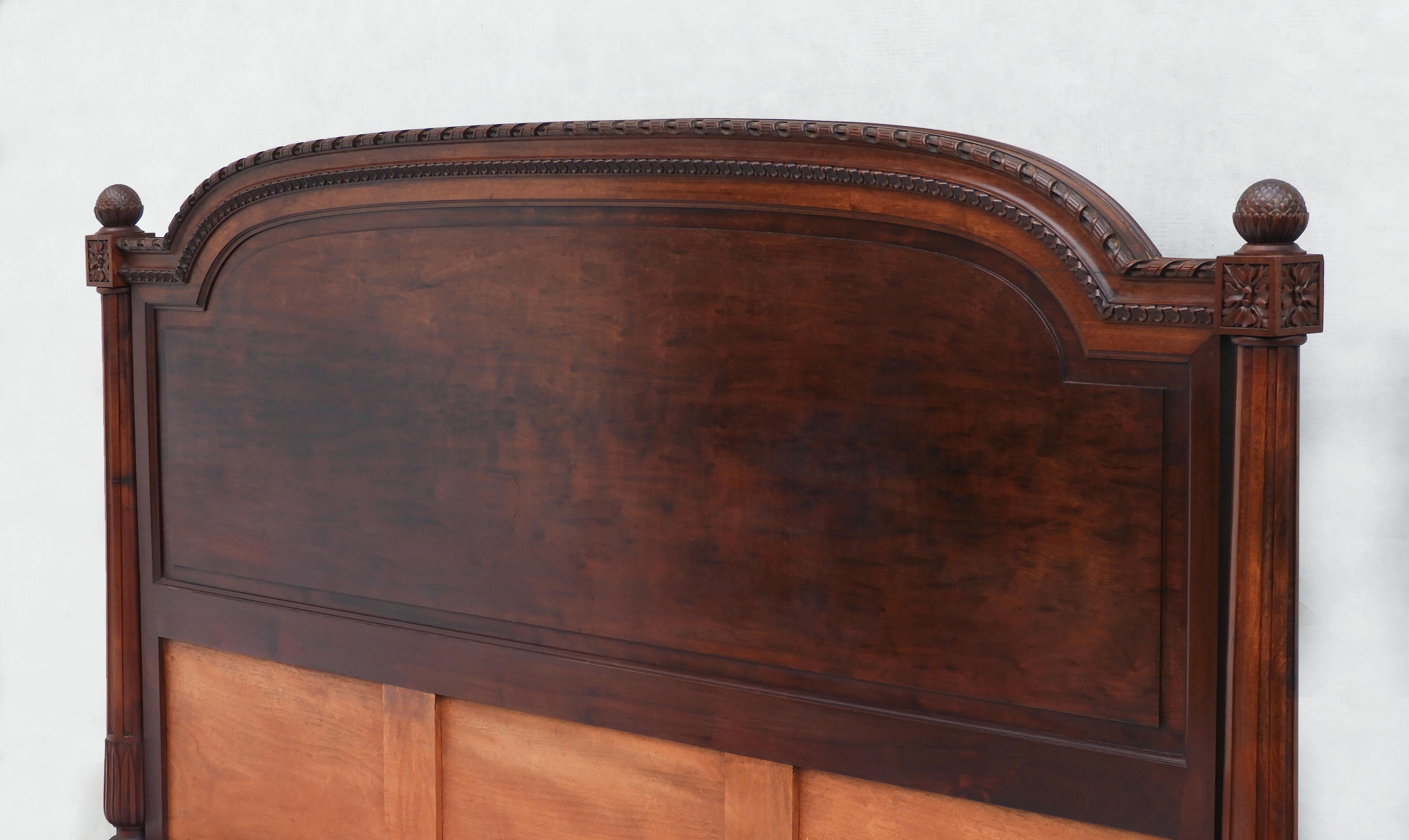Mid Century Louis XVI Four Post Bed EU King/UK King/US Queen In Good Condition In Trensacq, FR