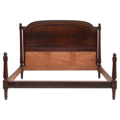 Mid Century Louis XVI Four Post Bed EU King/UK King/US Queen