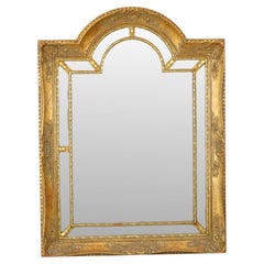 Mid Century Louis XVI Rokoko Stil Spiegel Blattgold La Barge