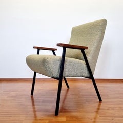 Fauteuil de salon du milieu du siècle dernier de style Pierre Guariche, France, années 60