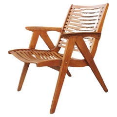 Mid Century Lounge Armchair Model Rex 120, Designed by Niko Kralj, Slovenia 60s