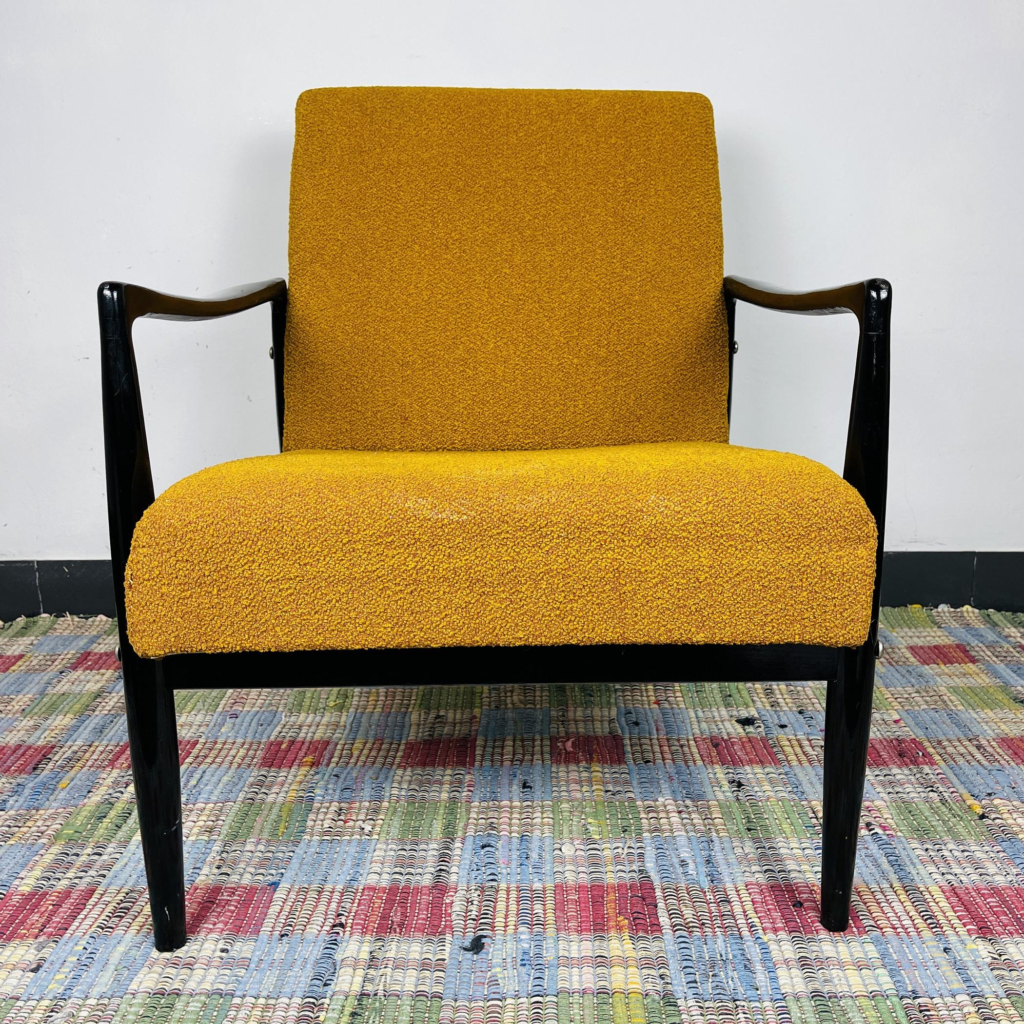 Mid-century lounge armchair Yugoslavia 1970s 3