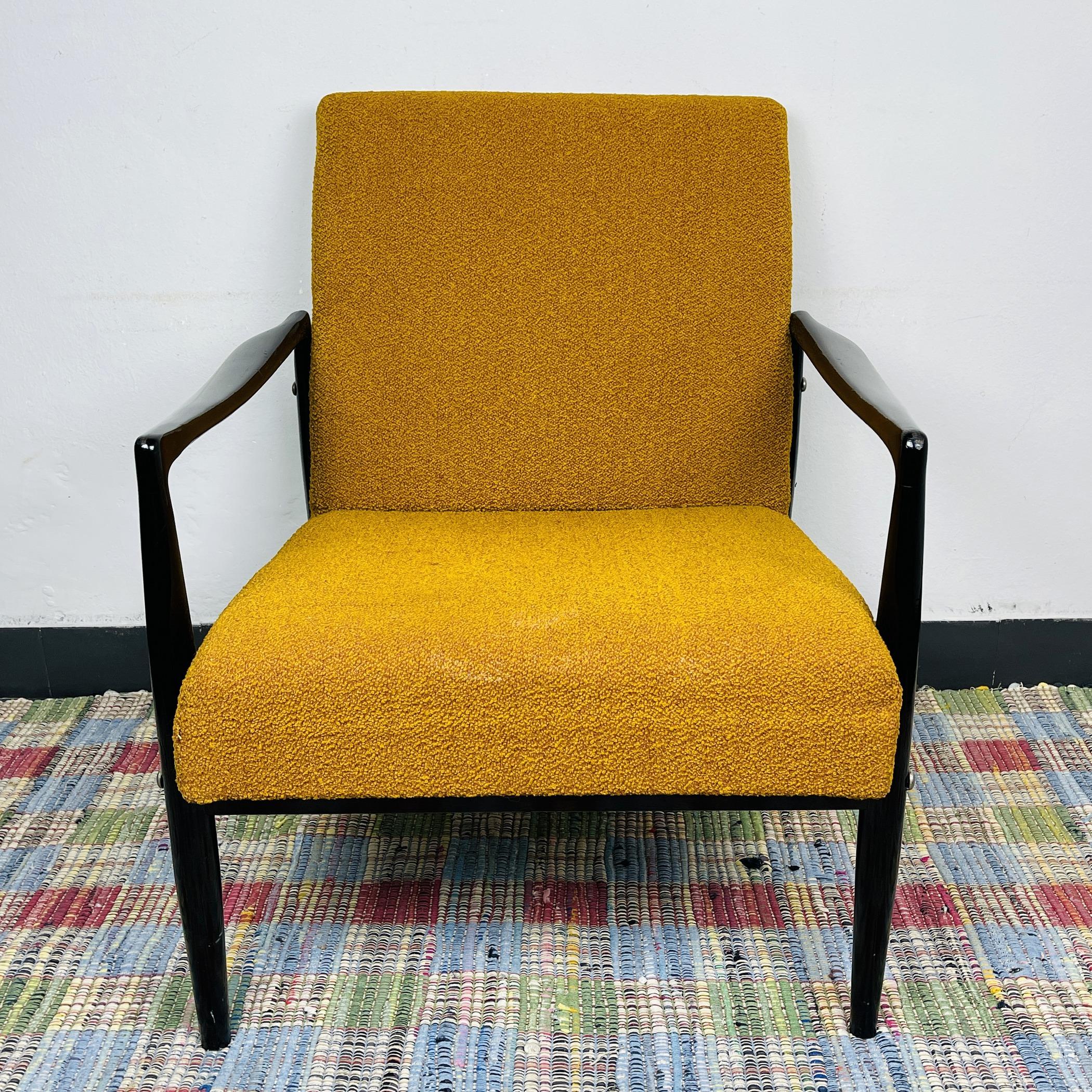 Mid-Century Modern Mid-century lounge armchair Yugoslavia 1970s