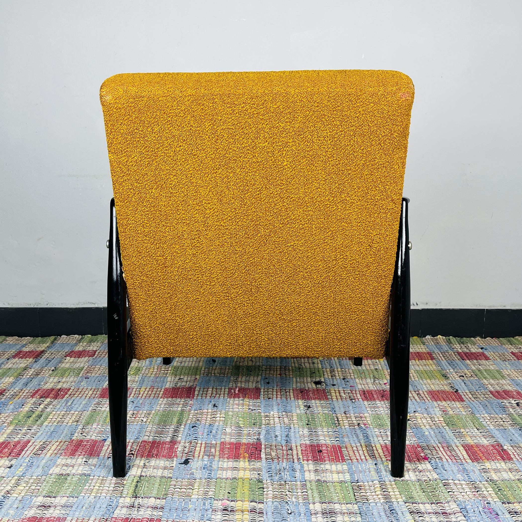 20th Century Mid-century lounge armchair Yugoslavia 1970s