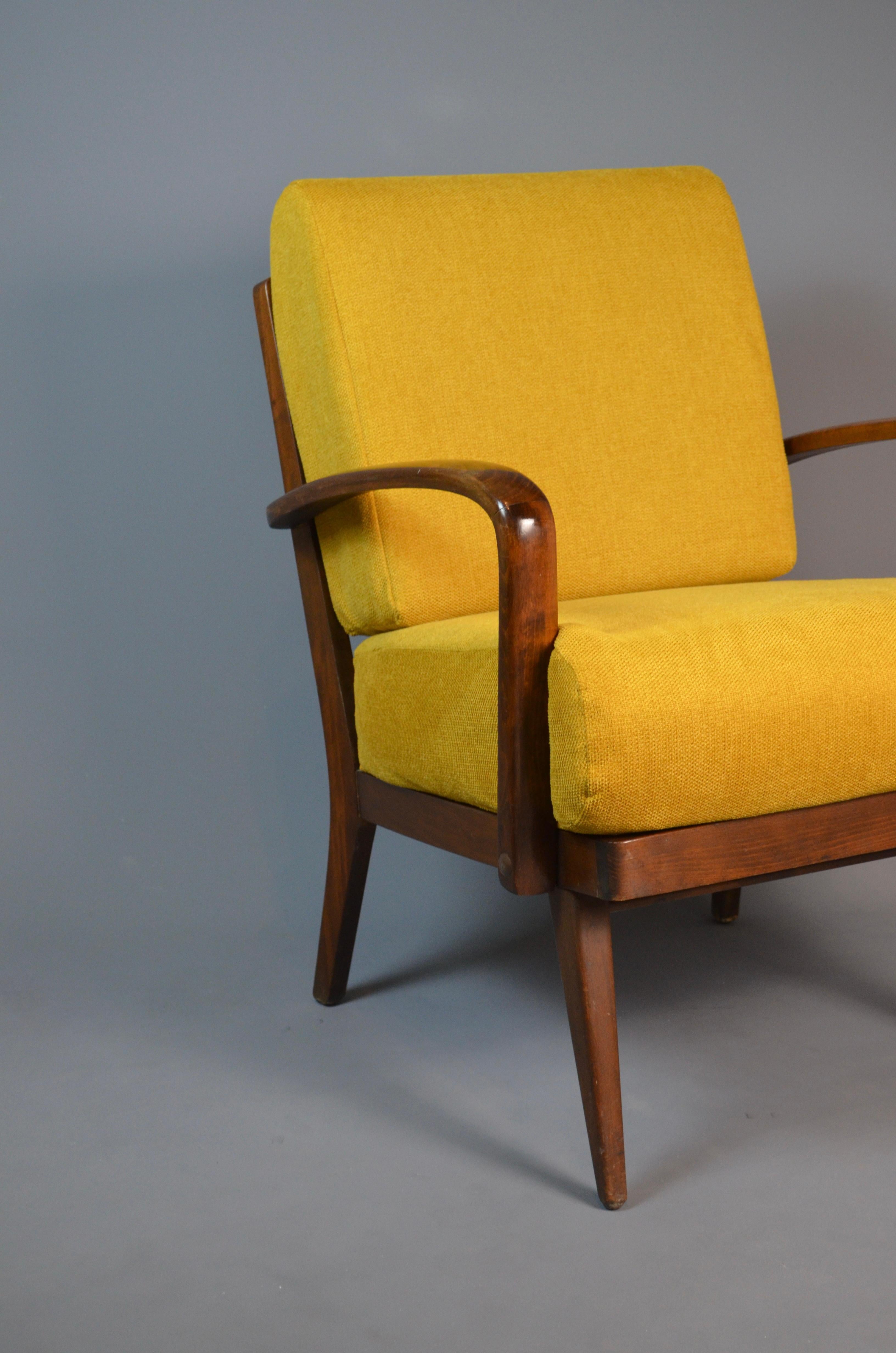 Sessel aus der Mitte des Jahrhunderts 1950/1960er Jahre (Moderne der Mitte des Jahrhunderts) im Angebot