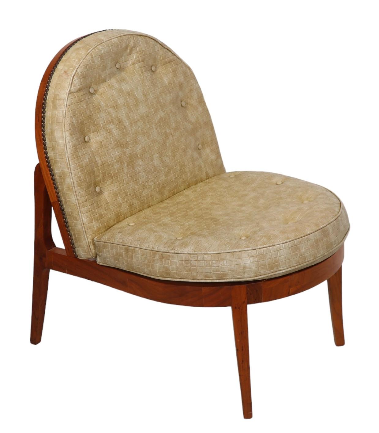 Mid Century Lounge Chair nach Wormley, 1950er Jahre (Moderne der Mitte des Jahrhunderts) im Angebot