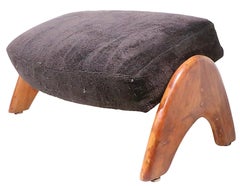 Mid Century Lounge Chair and Ottoman Adrian Pearsall for Craft Associates 990 LC