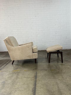 Mid century Lounge chair and Ottoman